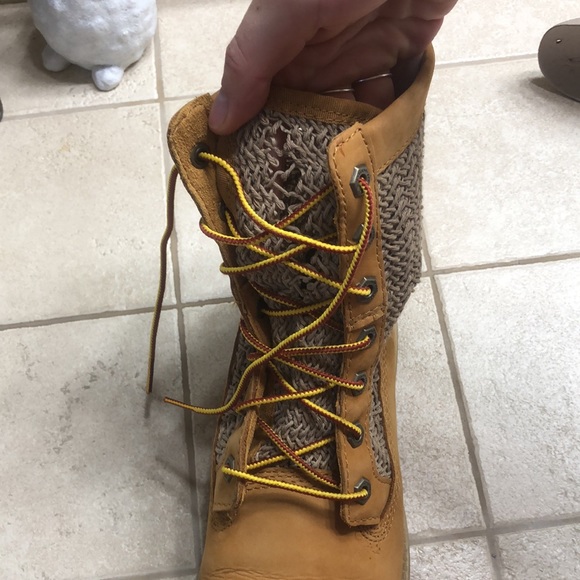 Timberland boots woven / knit / crochet - Picture 3 of 8